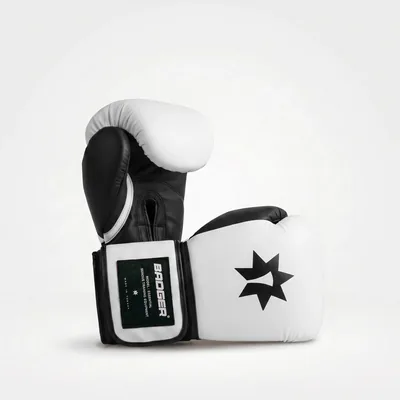 Badger ESSENTIAL 570 Beyaz Boks Eldiveni cift gorunum